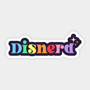 Disnerd Sticker